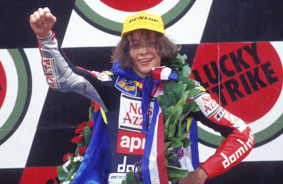 La vittoria n.6 nel GP Olanda del 1997, sempre in 125 (Milagro)